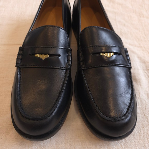 Madewell The Grayson Penny Loafer - True Black/ Size 8/ NX647 - Picture 2 of 8